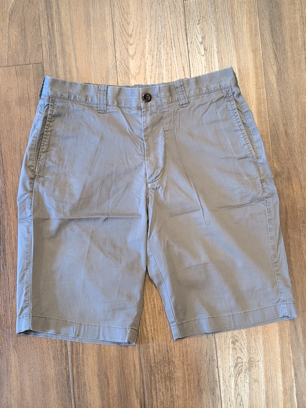 J Crew Stretch 10.5 Inseam Gray Casual Chino Shorts